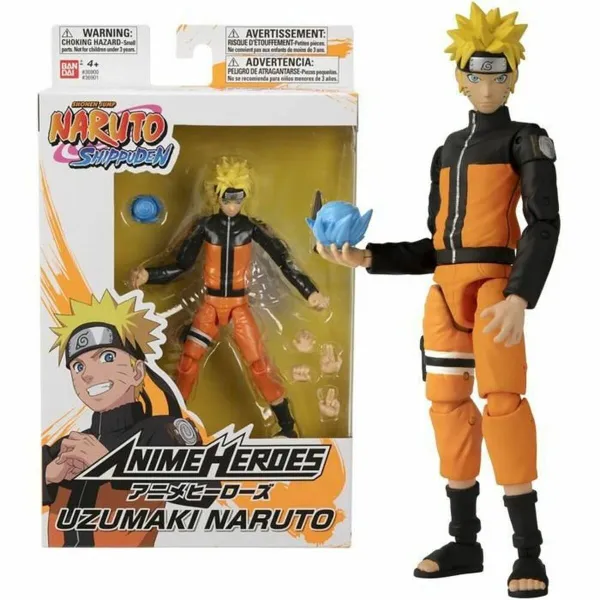 Figuuri, jossa liikkuvat raajat Naruto Uzumaki - Anime Heroes 17 cm