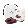 Manta Healthy Hair Brush Ultra Gentle Burgundy-Rose Gold