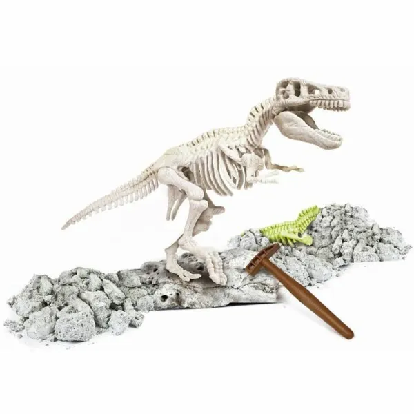 Kaivuupeli Clementoni T-Rex fosforescente