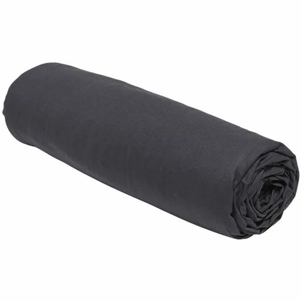 Fitted bottom sheet TODAY Black 160 x 200 cm
