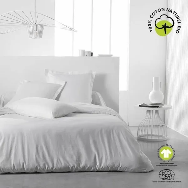 Fitted bottom sheet TODAY White 180 x 200 cm