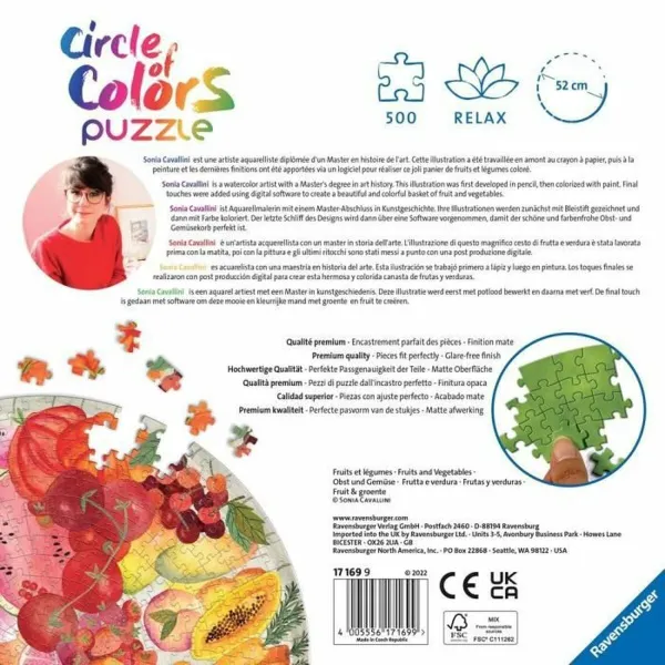 Palapeli Ravensburger Iceland: Kirkjuffellsfoss  (500 Kappaletta)