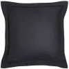 Pillowcase TODAY Black 63 x 63 cm