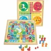 Настольная игра Jeujura Game of goose and small horses 33 x 33 x 2 cm