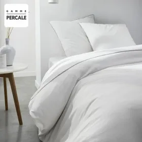 Duvet cover set TODAY Percale White 240 x 260 cm Macrame