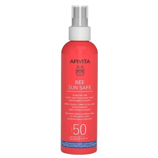 Apivita Bee Sun Safe Hydra Melting Ultra-Light Face & Body Spray SPF50 200ml