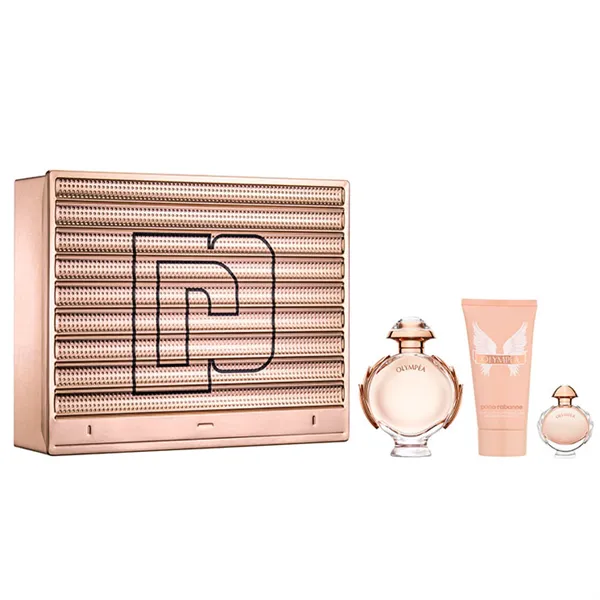 Paco Rabanne Olympea Eau de Perfume Spray 50ml Set 3 Pieces