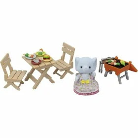 Nukkekodin tarvikkeet Sylvanian Families The Elephant Girl and Her Picnic Set