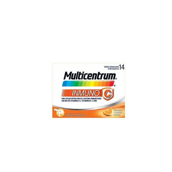 Multicentrum Immuno C 14 Effervescent Granule Envelopes