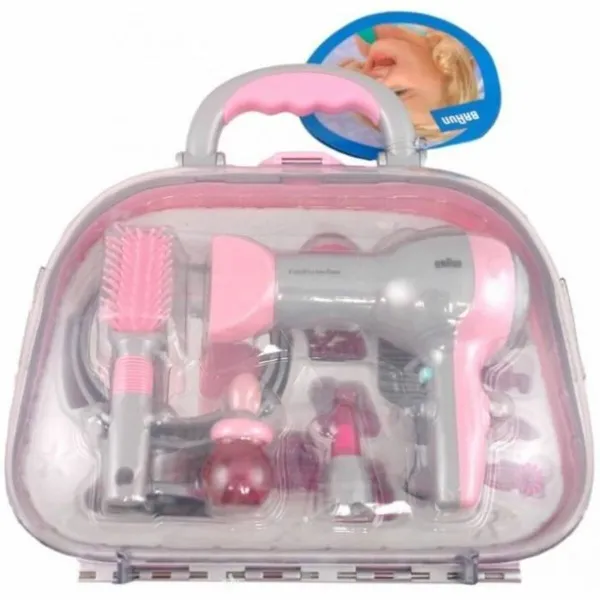 Kampaamosetti lapsille Klein Braun Pinkki Harmaa