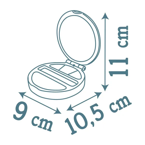 Lasten meikit Smoby My Beauty Powder Compact Harmaa