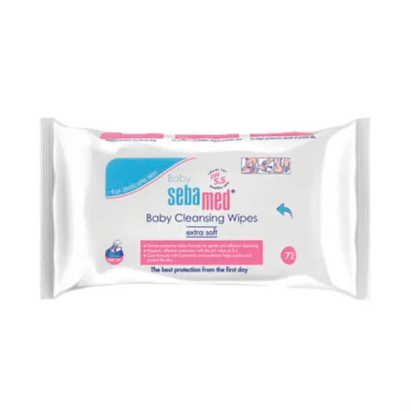 Sebamed Baby Cleansing Wipes 72u