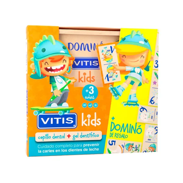 Vitis Kids Toothpaste + Toothbrush + Gadget 