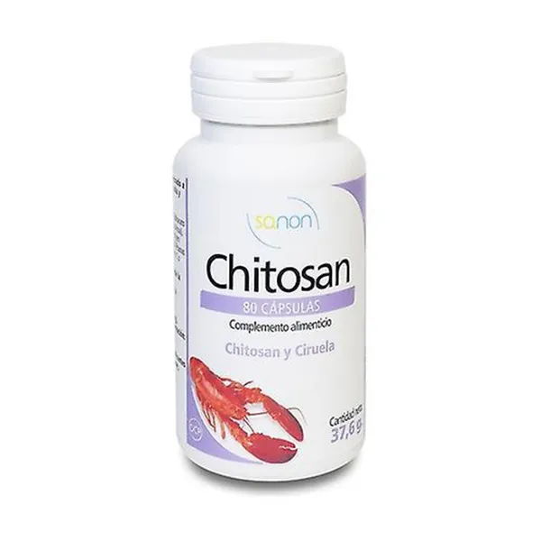 Sanon Chitosán 80 Cápsulas 470 Mg