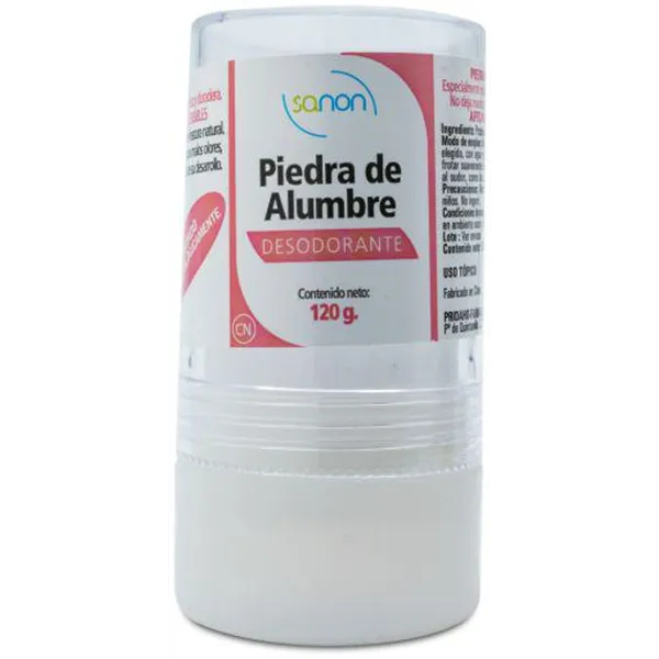 Sanon Desodorante Piedra De Alumbre 120g