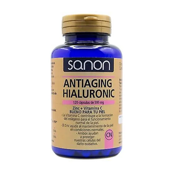 Sanon Antiaging Hialuronic 120 Cápsulas De 595 Mg