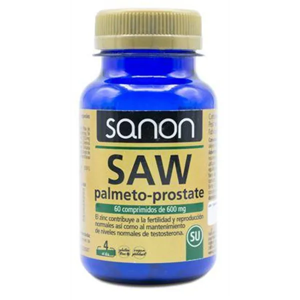 Sanon Saw Palmeto-Prostate 60 Comprimidos De 600 Mg