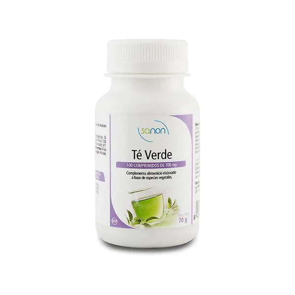 Sanon Té Verde 100 Comprimidos De 700 Mg