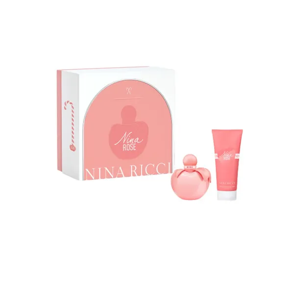 Nina Ricci Nina Rose Eau Toilette Spray 80ml Set 2 Pieces