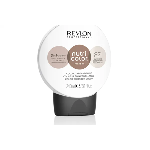 Revlon - Nutri Color Filters Toning 240ml - 821 Silver Beige