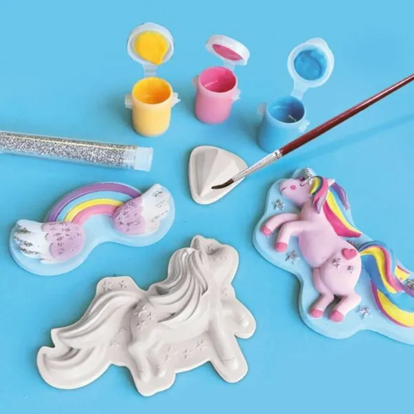 Modeliavimo pasta SES Creative Molding and Painting - Unicorns