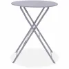 Table set with 2 chairs Grey