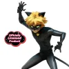 Kostiumas vaikams Miraculous: Tales of Ladybug & Cat Noir Transformation Set - Cat Noir 4 Dalys Juoda Spalvotas