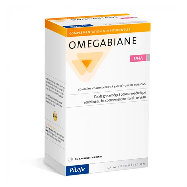 Pileje Omegabiane Dha 80 capsules