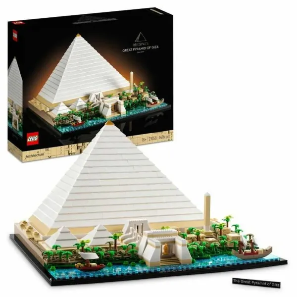 Playset   Lego 21058 Architecture The Great Pyramid of Giza         1476 Dalys  