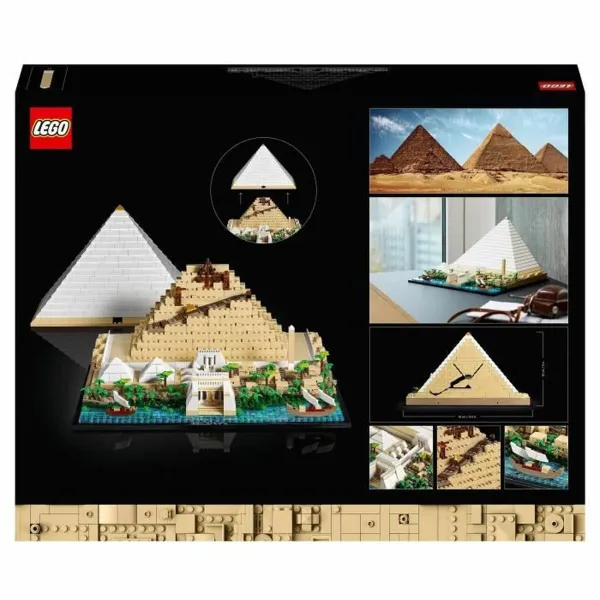 Playset   Lego 21058 Architecture The Great Pyramid of Giza         1476 Предметы  