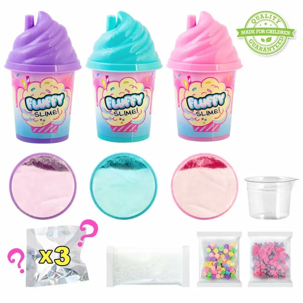 Пластилиновая игра Canal Toys Fluffy Slime Kit 