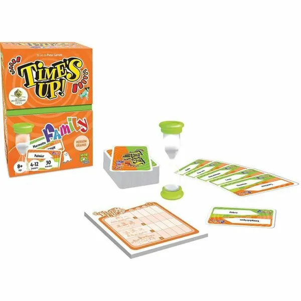 Kysymyksiä ja vastauksia -peli Asmodee Time's Up Family - Orange Version (FR)