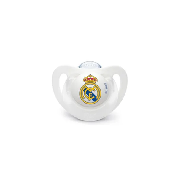 Nuk Pacifier Silicone Teat FC Real Madrid 18-36M