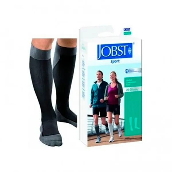 Jobst Sport Socks Black Grey 2 L