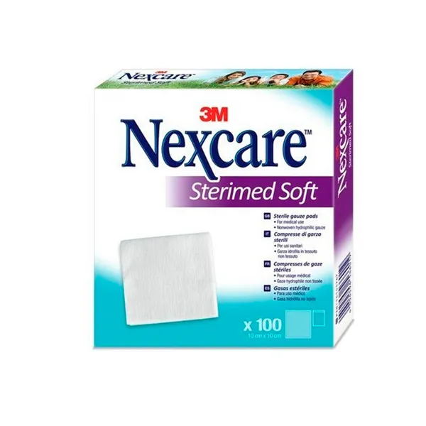 Nexcare Sterimed Soft Sterile Gouze Pads 10x10m