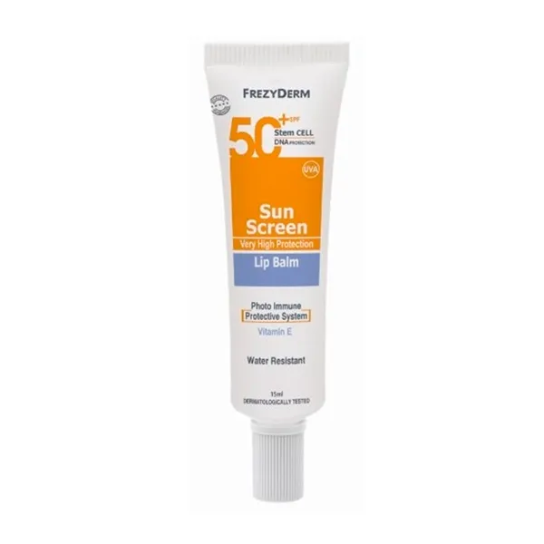 Frezyderm Sun Screen Lip Balm SPF50+ 15ml 