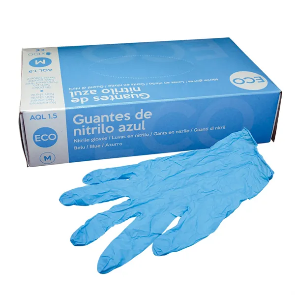 Abena Nitrile Guards Blue L 150U