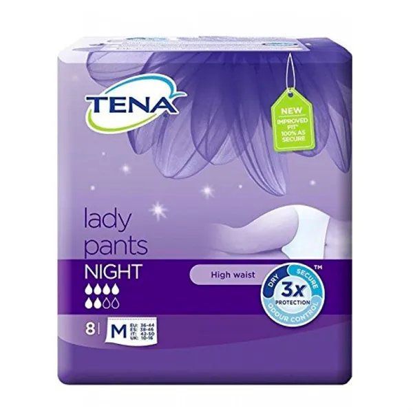 Tena Lady Pants Night Size M 8U