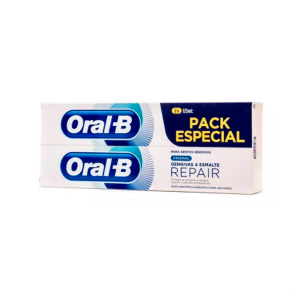 Oral B Duplo Especial Gum and Enamel Whitening Toothpaste 2x125ml