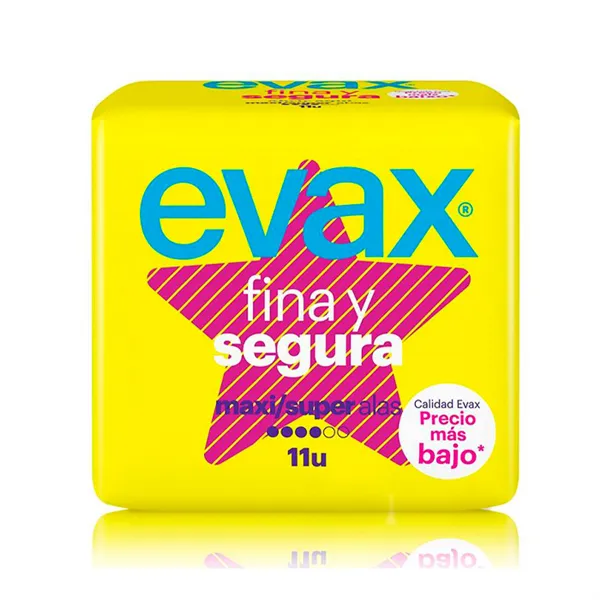 Evax Thin & Safe Pads Super 11U 