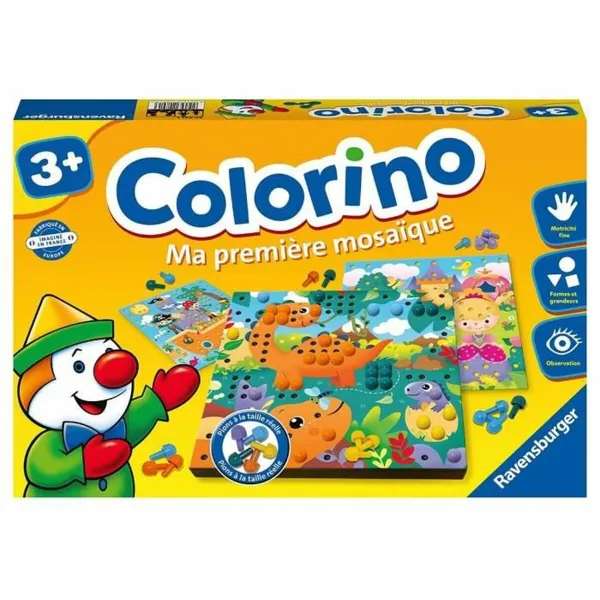 Lautapeli Ravensburger Colorino My first mosaic (FR) (Ranska)
