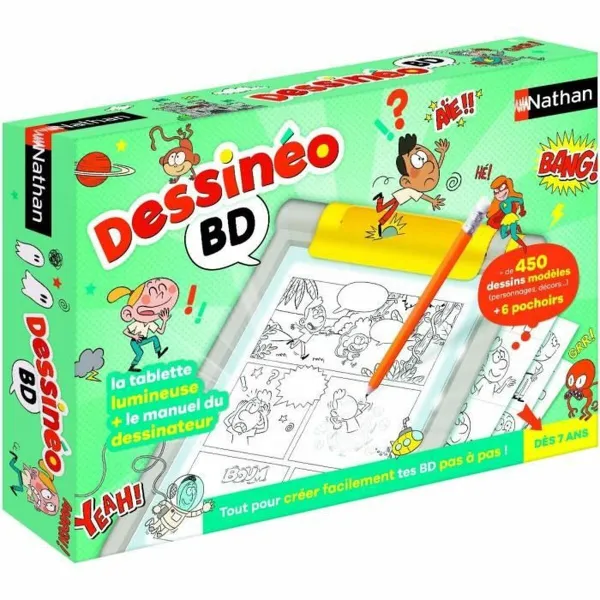 Edukacinis žaidimas Nathan Dessineo BD