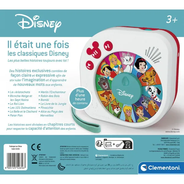 Storyteller Clementoni Disney 26 x 7 x 29 cm 28 x 25 x 6 cm