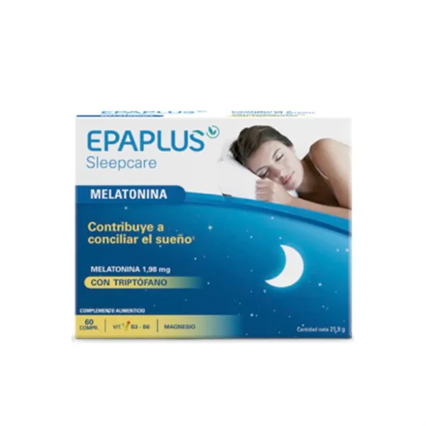 Epaplus Melatonin Forte 1,98mg 60 Capsules 