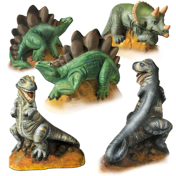 Modeliavimo pasta SES Creative   Liejimo rinkinys Dinozaurai