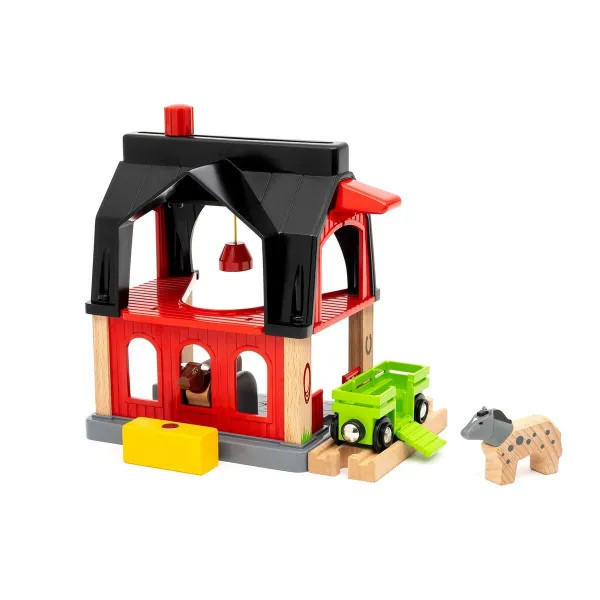 Набор игрушек Ravensburger Animal barn Деревянный