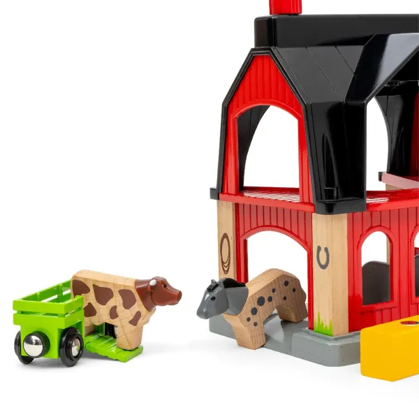 Набор игрушек Ravensburger Animal barn Деревянный