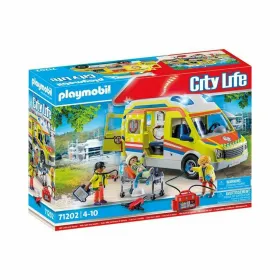 Playset Playmobil 71202 City Life Ambulance 67 Kappaletta