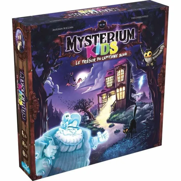 Spēlētāji Asmodee Mysterium Kids: Le Trésor du Capitaine Bouh Francūzis