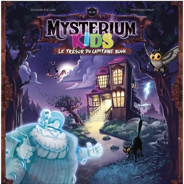 Настольная игра Asmodee Mysterium Kids: Le Trésor du Capitaine Bouh французский